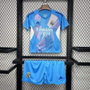Camiseta-Real-Madrid-portero-niño-2024-2025-conjunto