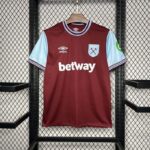 Camiseta West Ham 24-25 primera equipación