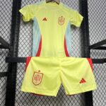 Camiseta kid España Segunda Equipacion Eurocopa 2024 Pecho