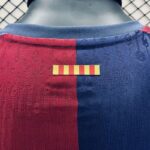Camiseta primera equipacion Barcelona 2024-2025 version jugador cuello