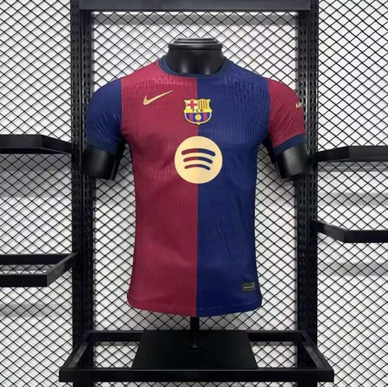Camiseta primera equipacion Barcelona 2024-2025 version jugador Camiseta primera equipacion Barcelona 2024-2025 version jugador