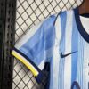Camiseta-segunda-equipacion-niños-2024-2025-conjunto-puño-derecho