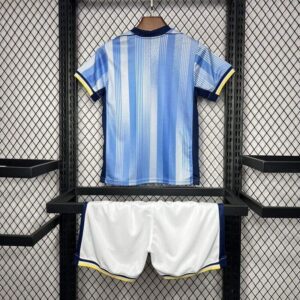 Camiseta-segunda-equipacion-niños-2024-2025-conjunto-trasero