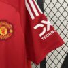 Camiseta version fan manchester united 2024-2025 manga