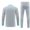 Chandal Atlético de Madrid blanco dorsal