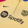Chandal FC Barcelona beige logo