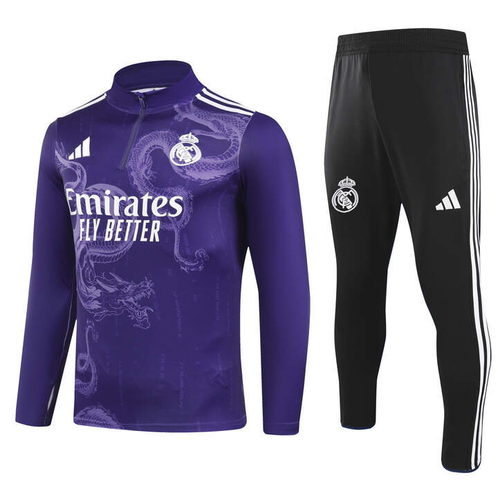 Chandal Real Madrid Morado 24-25 Chandal Real Madrid Morado 24-25