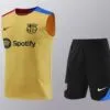 Conjunto de entrenamiento FC Barcelona 2024-2025 Amarillo