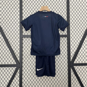 Conjunto primera equipación para niños dorsal PSG 2024