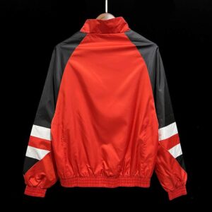 Cortaviento p28 Flamengo rojo dorsal