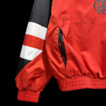 Cortaviento p28 Flamengo rojo manga