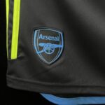 Pantalón corto Arsenal negro Escudo 2024