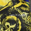 camiseta amarilla brasil cristo logo dri fit