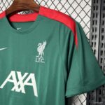 camiseta de entrenamiento liverpool 2024 manga
