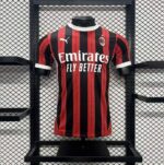 camiseta milan 2024-2025 version jugador