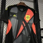 camiseta portero españa negra lateral
