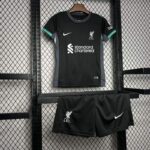 conjunto tercera equipación liverpool para niños 2024-25