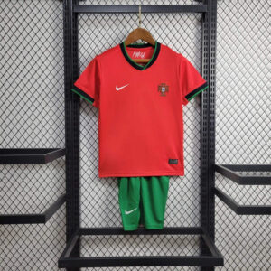 Conjunto Portugal Niño Eurocopa 2024 Kit