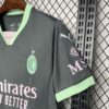 Camiseta-tercera-equipacion-AC-milan-2024-2025-puño-izquierdo