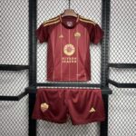 Conjunto-niño-primera-equipacion-AS-Roma-2024-2025
