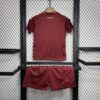 Conjunto-niño-primera-equipacion-AS-Roma-2024-2025-parte-trasera
