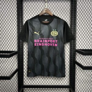 Camiseta de Entrenamiento PSV Eindhoven Pre-Partido Negro 2024-2025