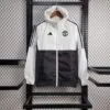 Cortavientos Manchester United Blanco Negro 2024-2025