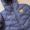 Abrigo de Invierno FC Barcelona Azul Marino pecho