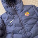Abrigo de Invierno FC Barcelona Azul Marino pecho