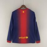 Camiseta Manga Larga Retro FC Barcelona 2012-2013 Local dorsal