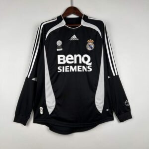 Camiseta Manga Larga Retro Real Madrid Tercera Equipación 2006-2007