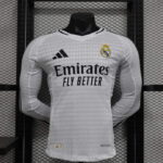 Camiseta Real Madrid Manga Larga Primera Equipacion 2024-2025