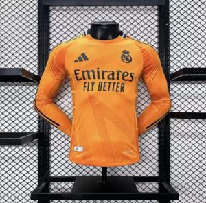 Camiseta Real Madrid Manga Larga Segunda Equipación 2024-2025
