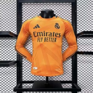 Camiseta Real Madrid Manga Larga Segunda Equipación 2024-2025