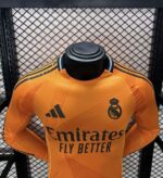 Camiseta Real Madrid Manga Larga Segunda Equipación 2024-2025 parte superior