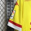 Camiseta Retro Sporting de Gijón 2015-2016 Segunda Equipación puño derecho