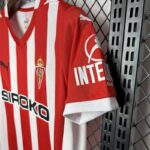 Camiseta Sporting de Gijón 2024-2025 Primera equipación puño