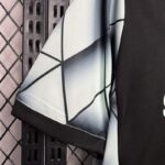 Camiseta Sporting de Gijón 2024-2025 segunda equipación puño derecho