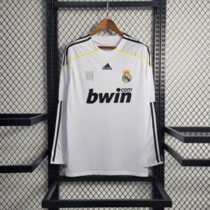 Camiseta Real Madrid Retro Primera Equipacion Manga Larga 2009-2010