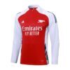 Chandal Arsenal Azul-Rojo 2024-2025 chaqueta parte delantera