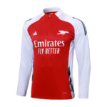 Chandal Arsenal Azul-Rojo 2024-2025 chaqueta parte delantera