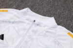 Chandal Real Madrid Blanco y Negro 2024-2025 pecho