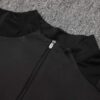 Chandal Real Madrid Negro 2024-2025 cuello
