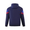 Chaqueta Gabardina FC Barcelona Azul dorsal