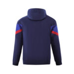 Chaqueta Gabardina FC Barcelona Azul dorsal
