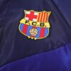 Chaqueta Gabardina FC Barcelona Azul logo