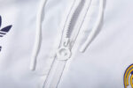 Chaqueta Gabardina Real Madrid Blanco-Azul pecho