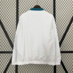 Cortaviento Reversible Real Madrid Celeste-Blanco 2024-2025 dorsal blanco