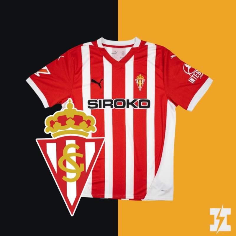 Camisetas del Sporting de Gijon
