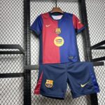 conjunto-niño-barcelona-primera-equipacion-2024-2025-frontal